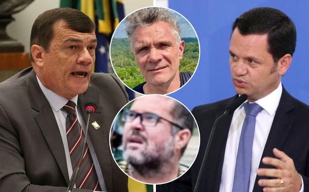 Paulo Sérgio Nogueira de Oliveira (Defesa) e Anderson Torres (Justiça)