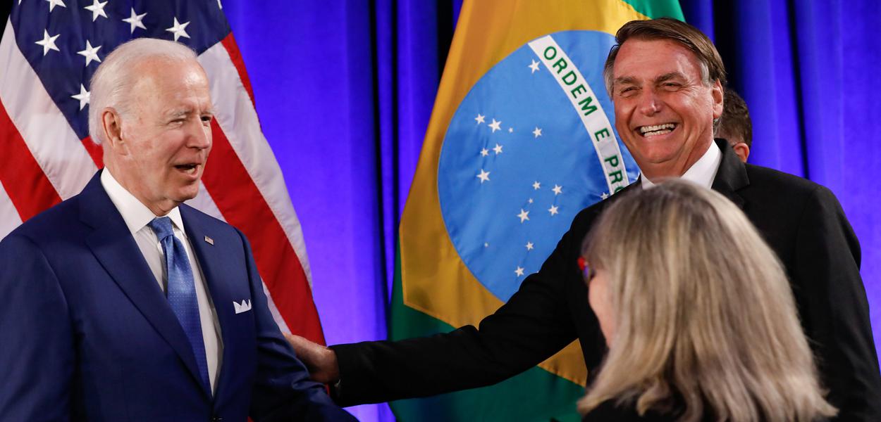 Joe Biden e Jair Bolsonaro