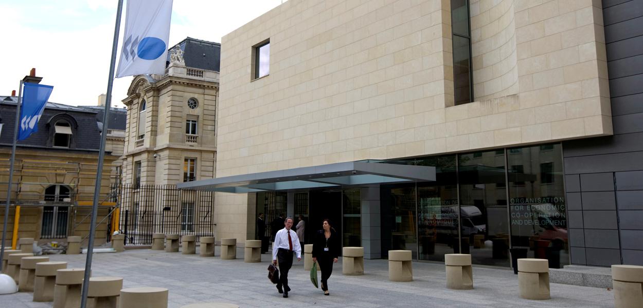 Sede da Organização para a Cooperação e Desenvolvimento Econômico (OCDE)em Paris