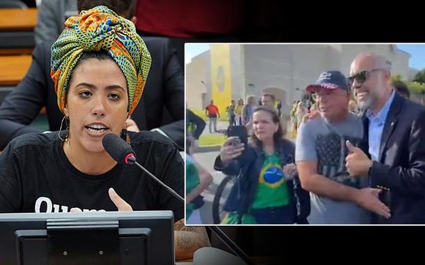 Talíria Petrone e Allan do Santos