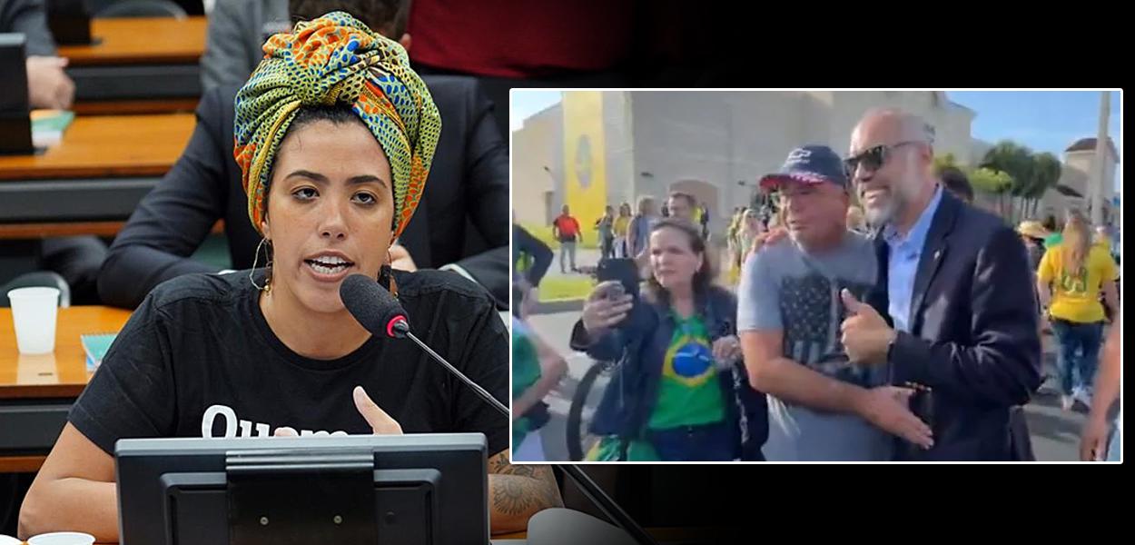 Talíria Petrone e Allan do Santos