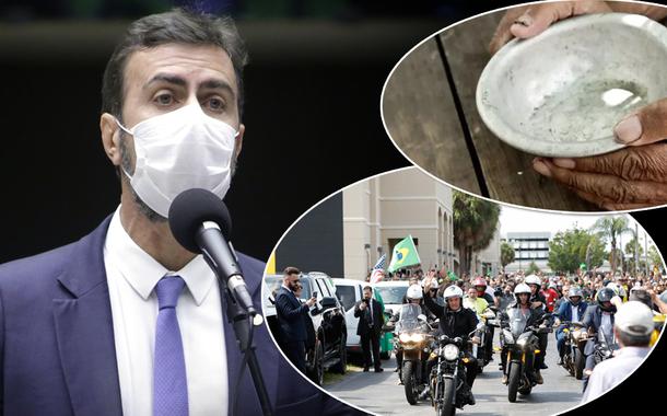 Marcelo Freixo, motociata em favor de Jair Bolsonaro nos EUA e uma pessoa faminta