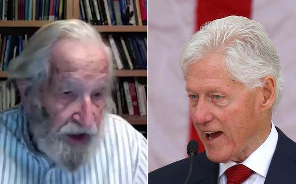 Noam Chomsky e Bill Clinton