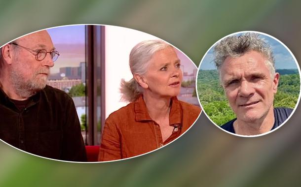 Sian Phillips, Paul Sherwood e Dom Phillips