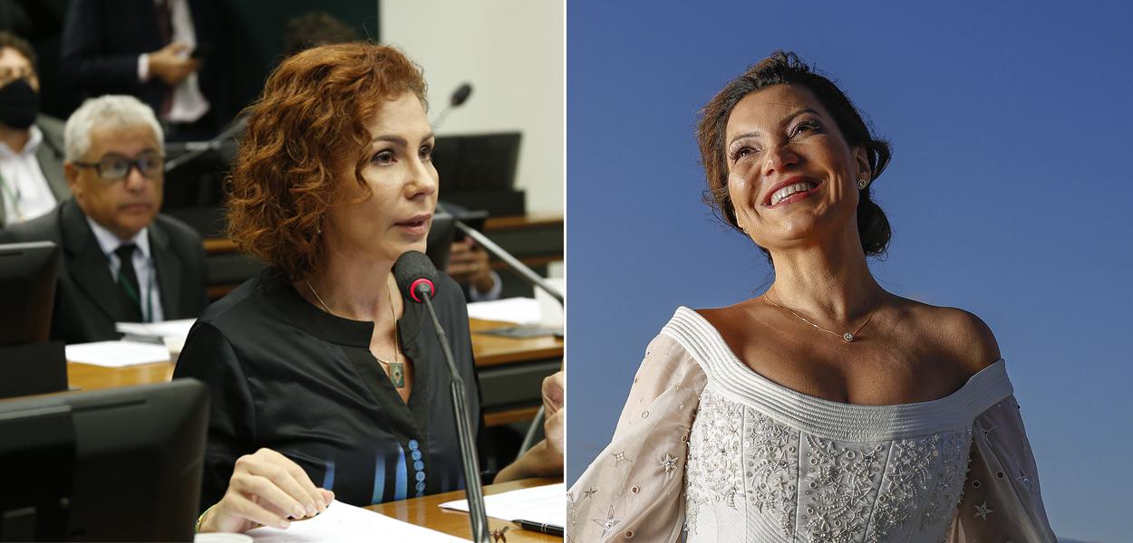 Carla Zambelli e Janja