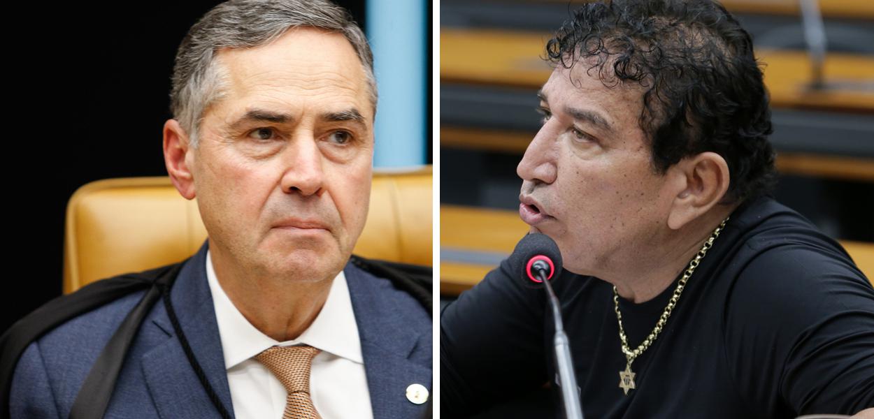 Luís Roberto Barroso e Magno Malta