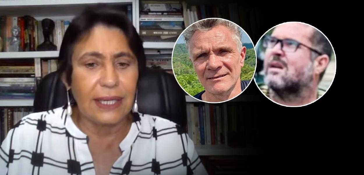 Tereza Cruvinel, Bruno Pereira e Dom Philips