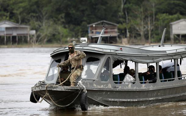 Operação de busca por jornalista e indigenista desaparecidos na Amazônia. 13/06/2022