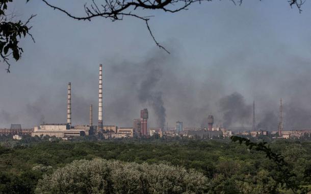 Fábrica Azot em Severodonetsk