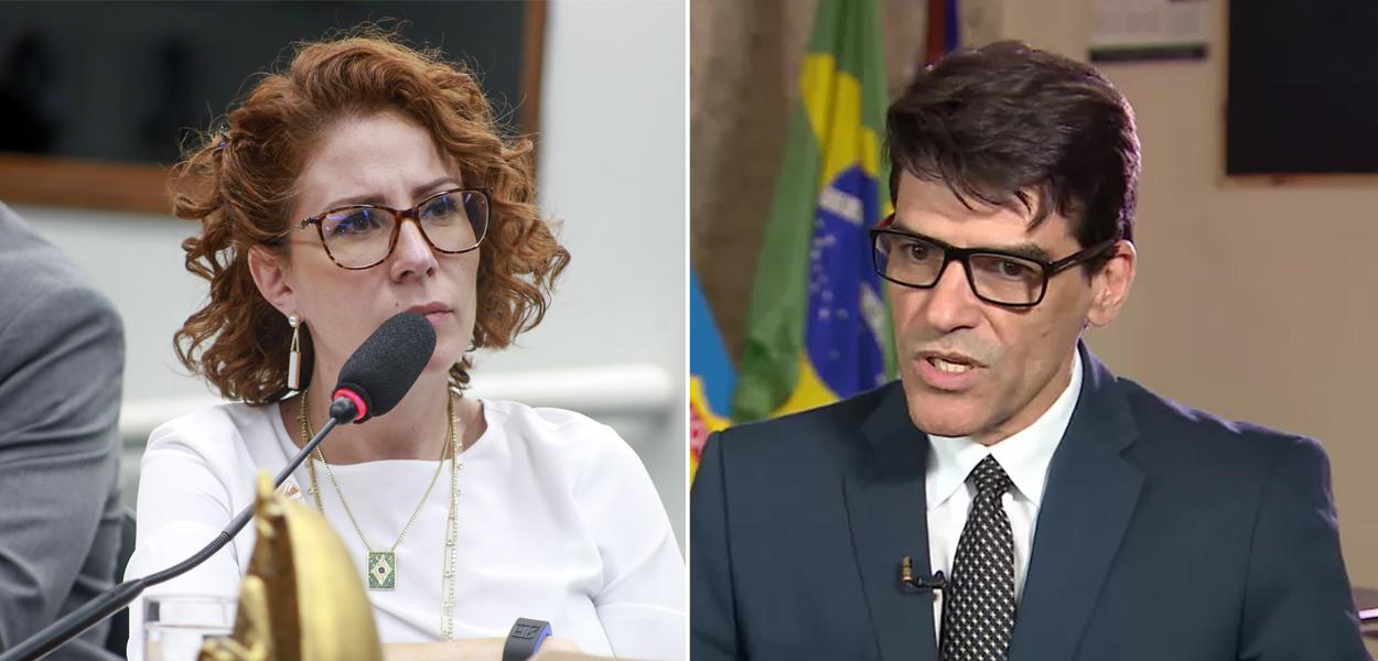 Carla Zambelli e Delegado Saraiva