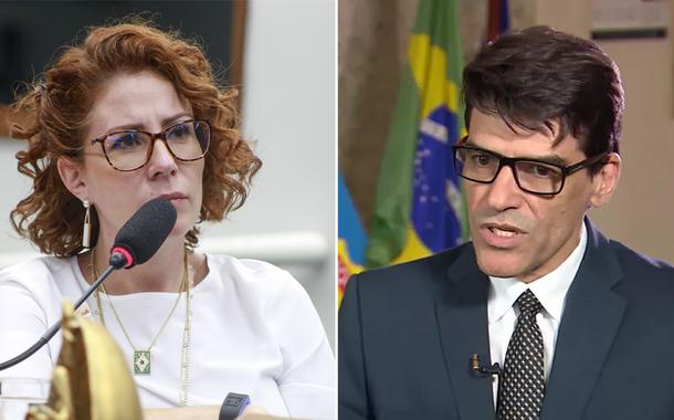 Carla Zambelli e Delegado Saraiva