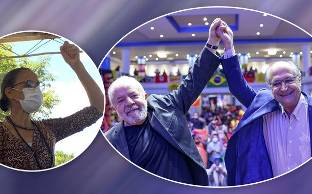 Marina Silva, Lula e Alckmin