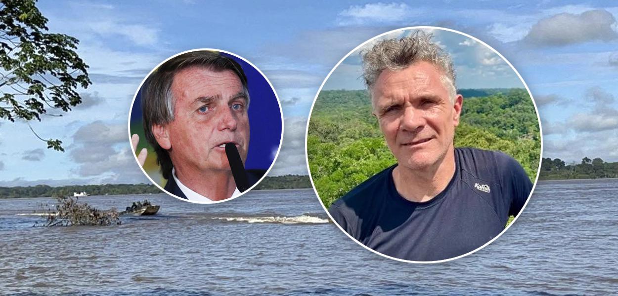 Bolsonaro e Dom Phillips