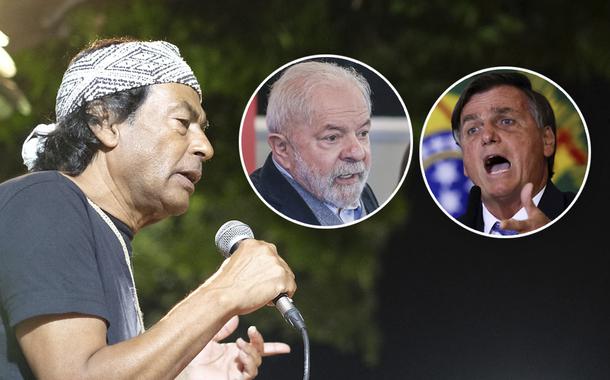 Ailton Krenak, Lula e Jair Bolsonaro