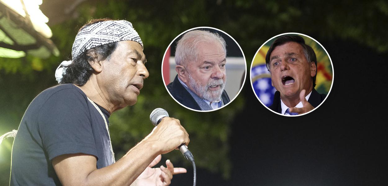 Ailton Krenak, Lula e Jair Bolsonaro