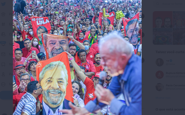 Lula durante evento em Aracaju