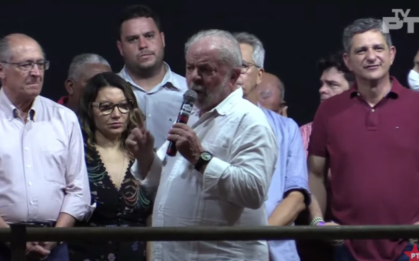 Lula em ato pela cultura em São Cristóvão, Sergipe