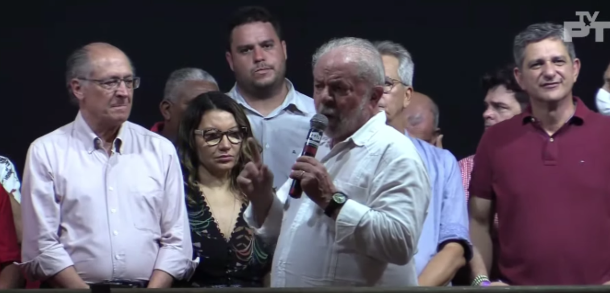 Lula em ato pela cultura em São Cristóvão, Sergipe