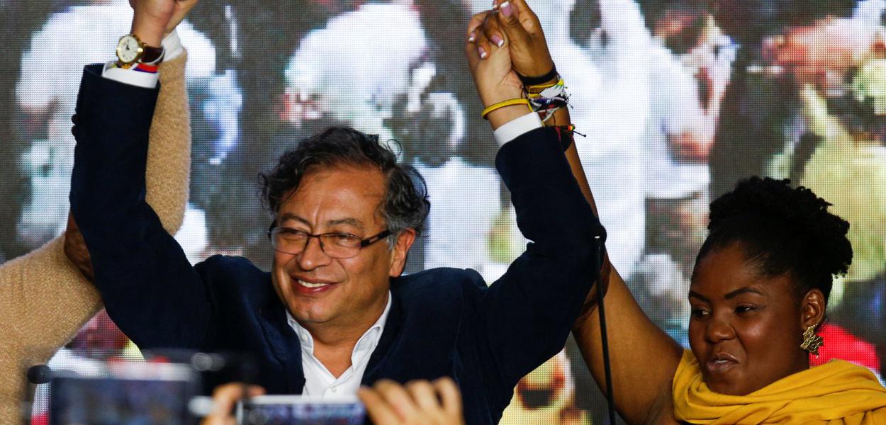 Gustavo Petro e Francia Márquez