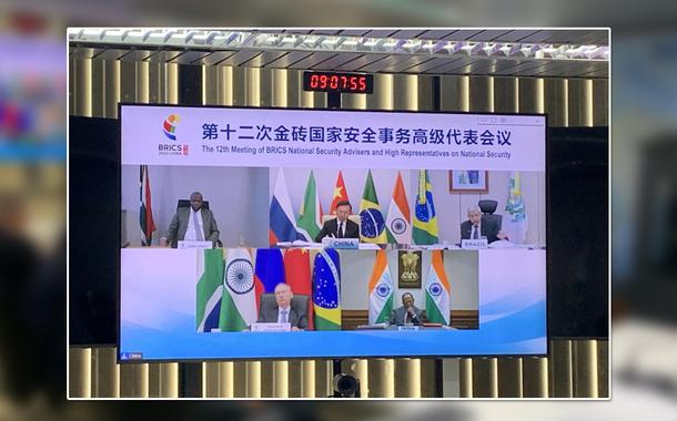 A reunião congregou autoridades de nível ministerial de Brasil, Rússia, Índia, China e África do Sul.