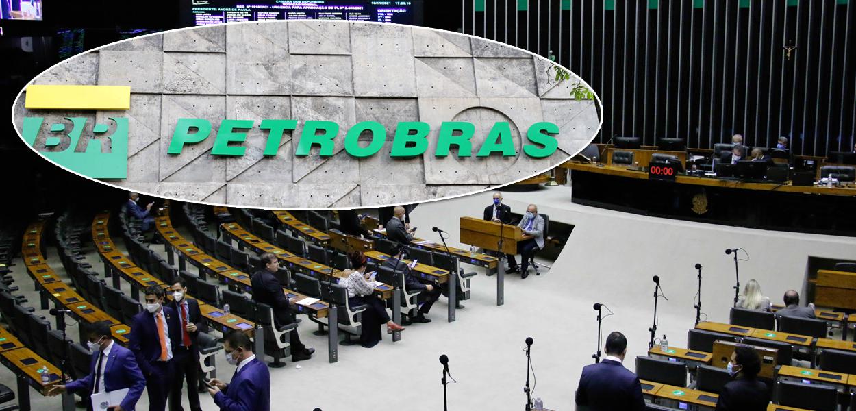 Plenário da Câmara e Petrobrás