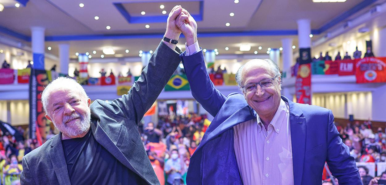 Lula e Alckmin