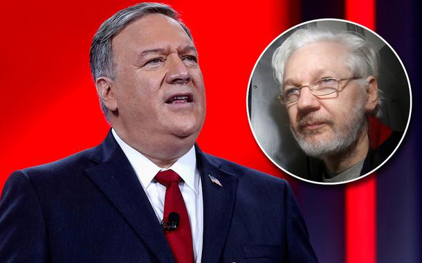 Mike Pompeo e Julian Assange