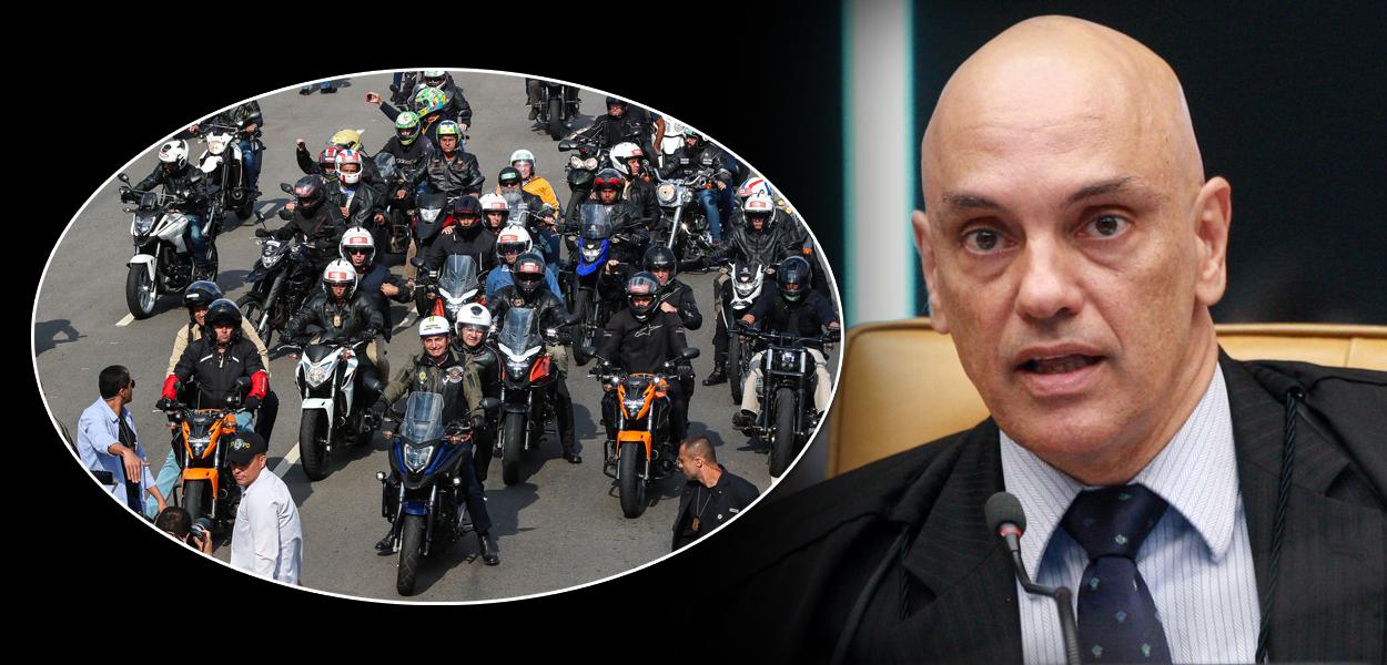 Motociata e o ministro Alexandre de Moraes