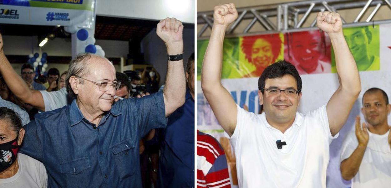 Silvio Mendes (União Brasil) e Rafael Fonteles (PT), pré-candidatos ao governo do Piauí