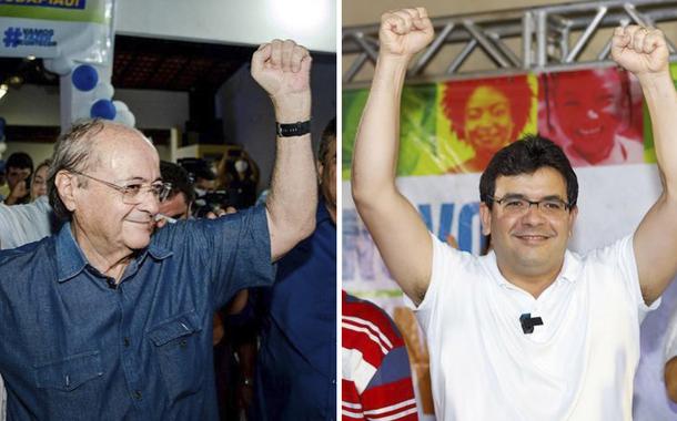 Silvio Mendes (União Brasil) e Rafael Fonteles (PT), pré-candidatos ao governo do Piauí