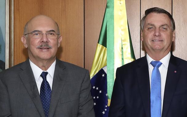 Milton Ribeiro e Bolsonaro