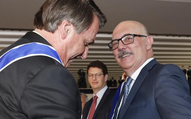 Bolsonaro e Milton Ribeiro