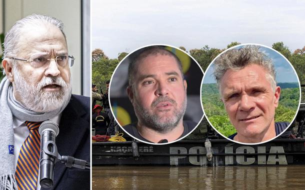 Augusto Aras, Bruno Pereira e Dom Phillips