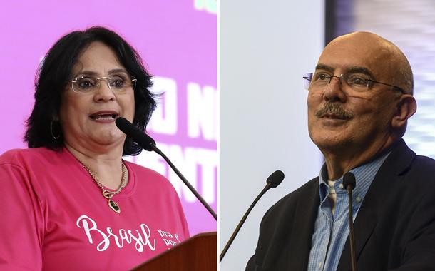 Damares Alves e Milton Ribeiro