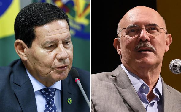 Hamilton Mourão e Milton Ribeiro