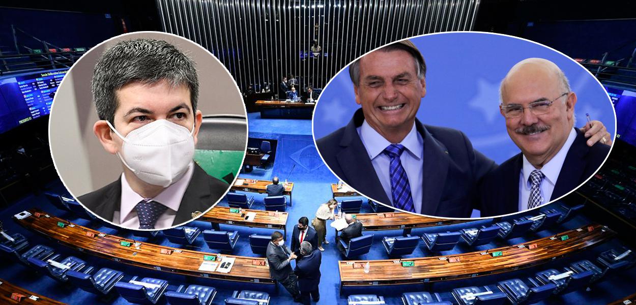 Ranfolfe Rodrigues, Jair Bolsonaro e Milton Ribeiro