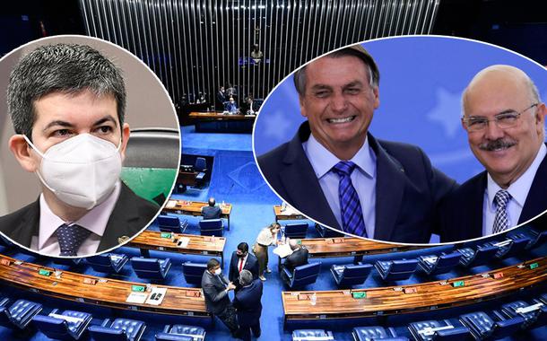 Ranfolfe Rodrigues, Jair Bolsonaro e Milton Ribeiro