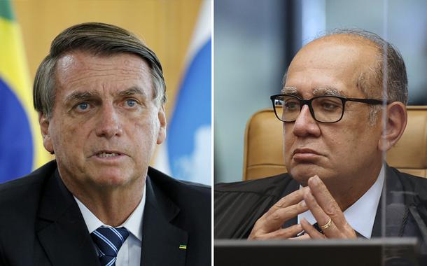 Bolsonaro e Gilmar Mendes