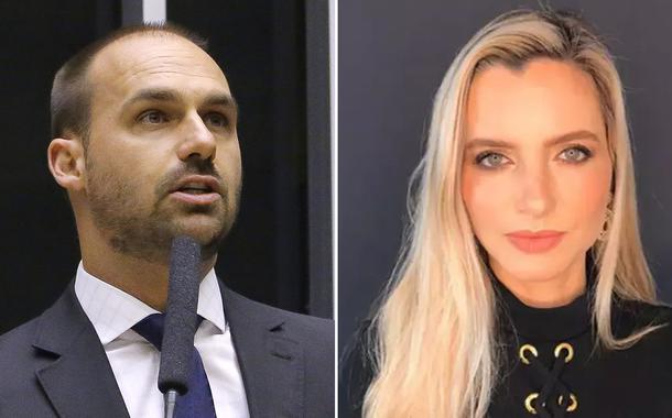 Eduardo Bolsonaro e Joana Ribeiro Zimmer