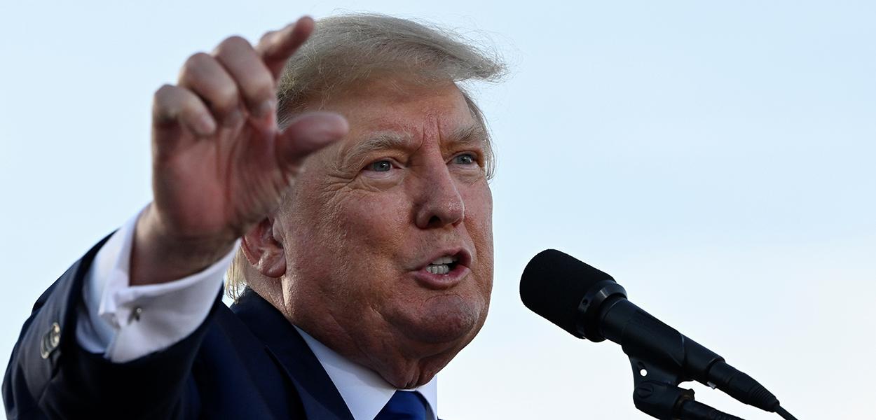 Ex-presidente dos EUA Donald Trump