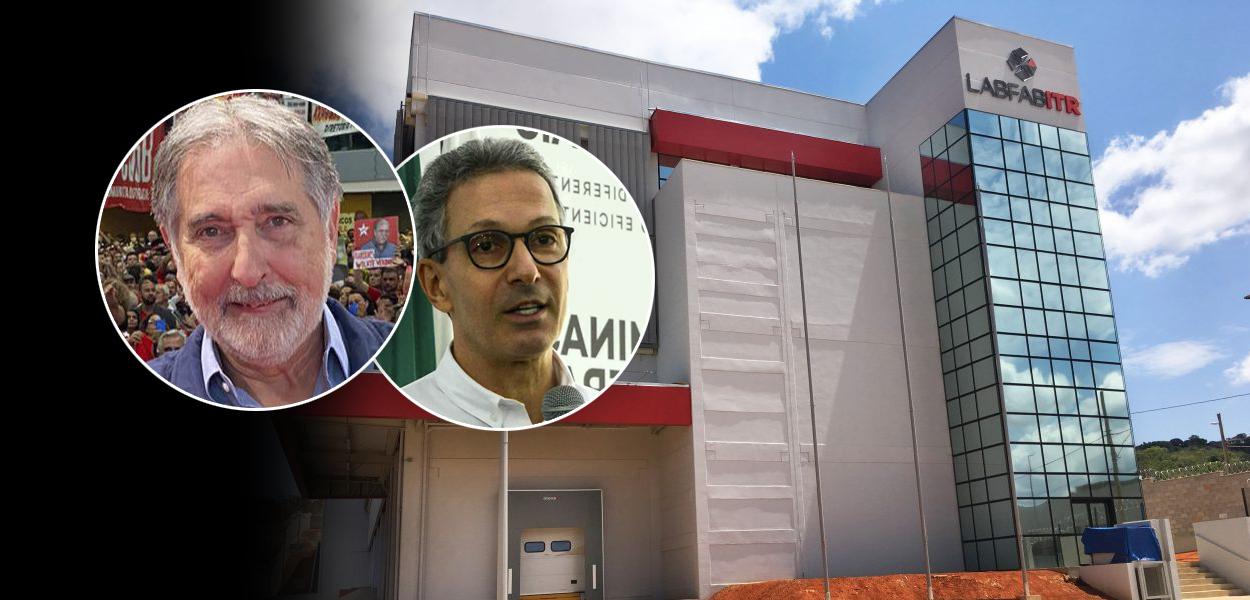 Fernando Pimentel e Romeu Zema