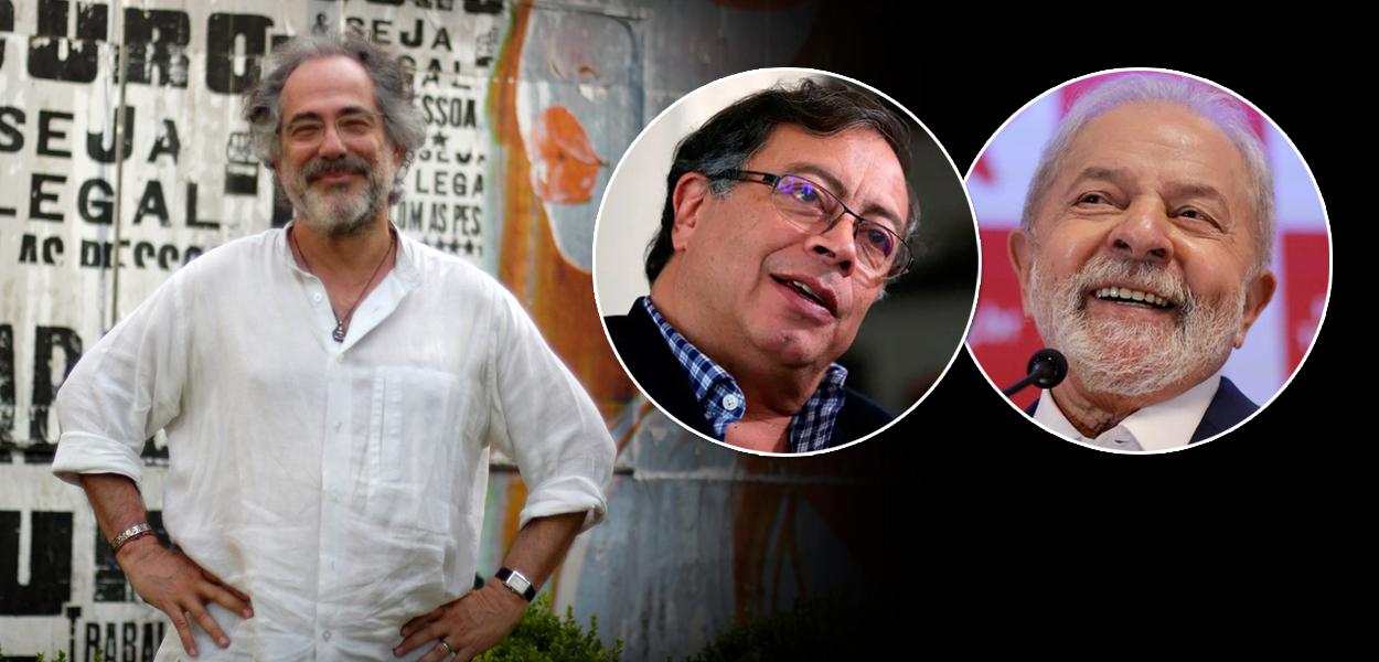 Pepe Escobar, Gustavo Petro e Lula