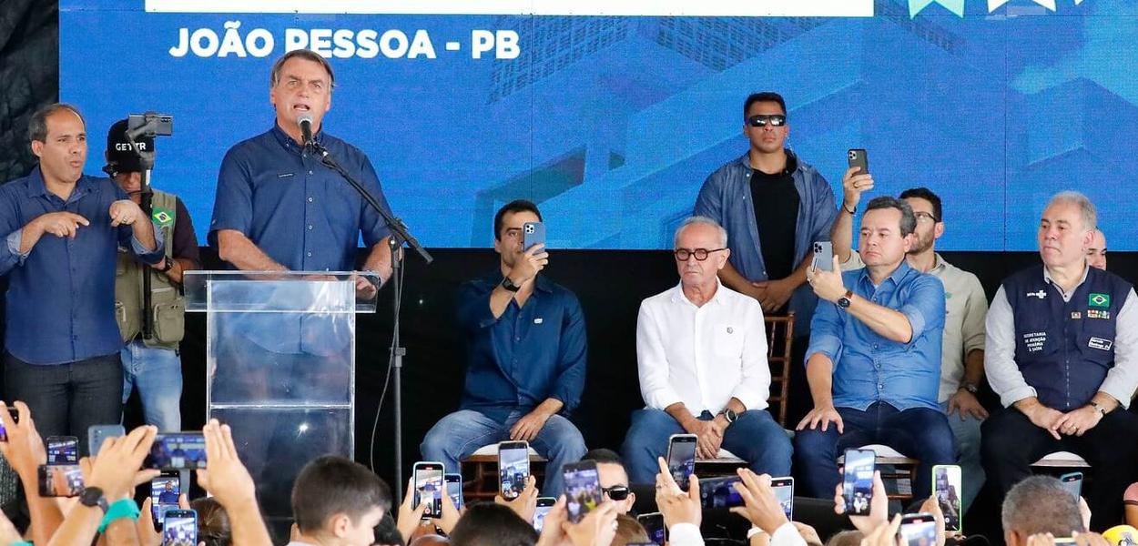 Jair Bolsonaro em João Pessoa