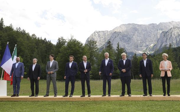 Líderes do G7 reunidos na Alemanha