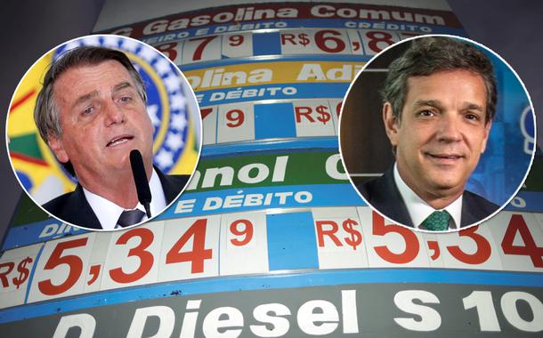 Jair Bolsonaro e Caio Paes Andrade