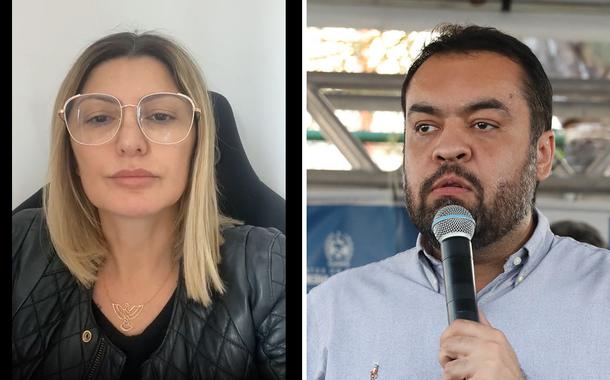 Antônia Fontenelle e Cláudio Castro