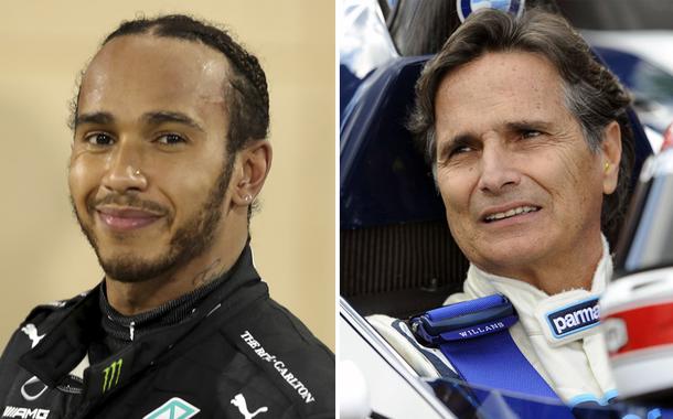 Lewis Hamilton e Piquet