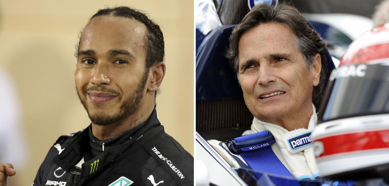 Lewis Hamilton e Piquet