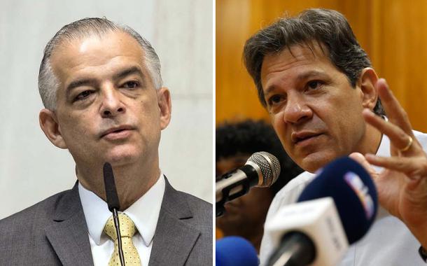 Márcio França e Fernando Haddad