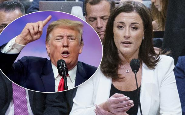 Donald Trump e Cassidy Hutchinson